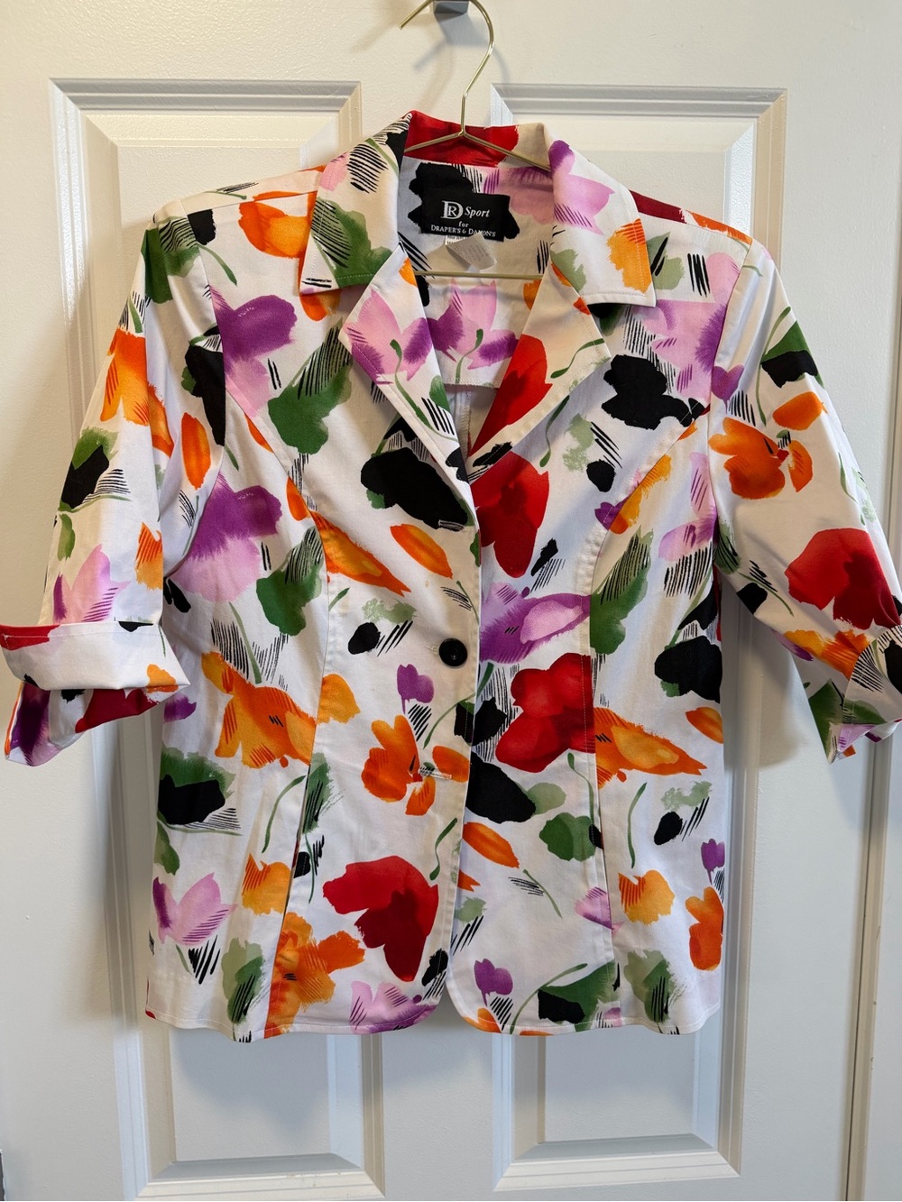 Draper’s and Demons print summer jacket